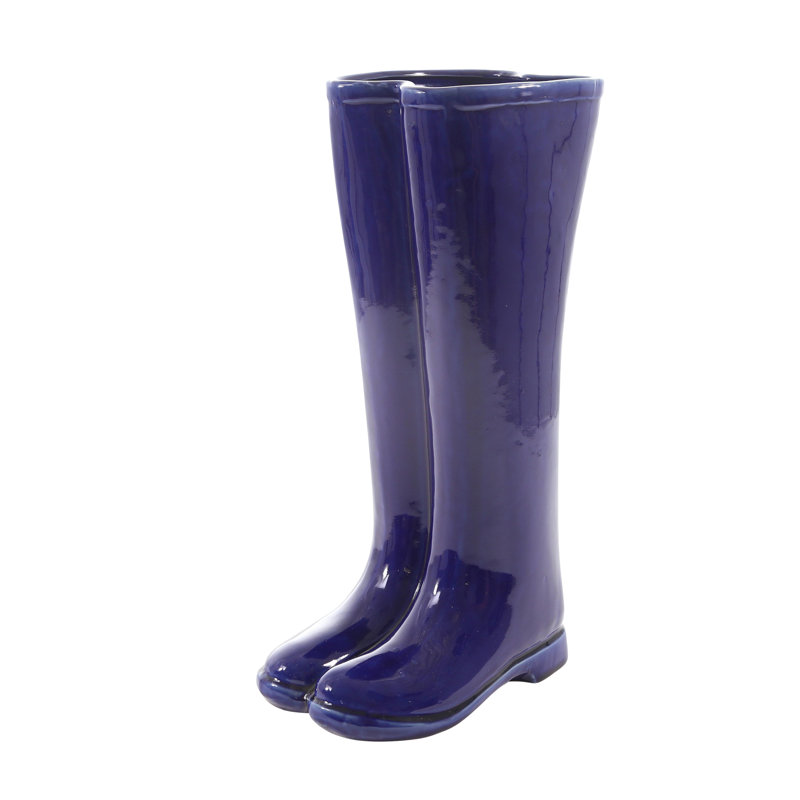 Sagebrook Home Ceramic Boots Umbrella Stand & Reviews Wayfair